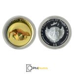 Palau 5 Dollar 2009 - Pacific Wildlife - Gecko - Silber PP