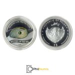 Palau 5 Dollar 2012 - Marine Life Protection - Perlmuschel mit Perle - Silber PP