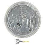 Palau 5 Dollar 2010 - Treasures of the World - Saphir - Silber