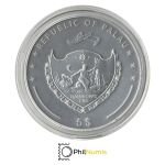 Palau 5 Dollar 2010 - Treasures of the World - Saphir - Silber