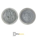 Palau 5 Dollar 2009 - Treasures of the World - Smaragde - Silber