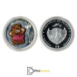 Palau 5 Dollar 2012 - Teddybär - Silber PP