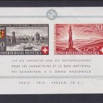 Schweiz Block 7 postfrisch | Pro Patria 1942 | Samariter Notfallspende