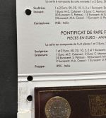 Vatikan Euro KMS 2023 Kursmünzensatz - Papst Franziskus - Blister