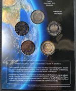 5 x 5 EURO 2016 ADFGJ - Blauer Planet Erde - in dekorativem Blister