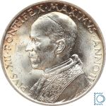 Vatikan 5 Lire 1940, Papst Pius XII., Anno II - Silber