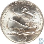 Vatikan 5 Lire 1940, Papst Pius XII., Anno II - Silber