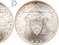 Vatikan, Vatikanstadt, 500 Lire 1978 - Sede Vacante I - Umlaufmünze Silber