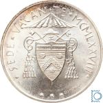 Vatikan, Vatikanstadt, 500 Lire 1978 - Sede Vacante I - Umlaufmünze Silber