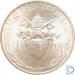 Vatikan 1000 Lire 1982 - Johannes Paul II. Familiaris Consortio - Silber