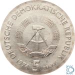 DDR 5 Mark 1974 - Philipp Reis - stempelglanz - J.1550