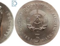 DDR 5 Mark 1988 - Ernst Barlach - stempelglanz - J.1620