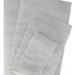 500 Pergamintüten 63 x 93 mm + 14 mm Klappe