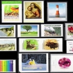 BRD / BUND 2012 selbstklebende Briefmarken postfrisch komplett