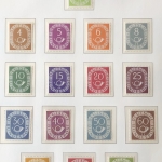 BRD / BUND 1949-1959 ungebrauchte Sammlung inkl. POSTHORN komplett!