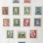 BRD / BUND 1949-1959 ungebrauchte Sammlung inkl. POSTHORN komplett!