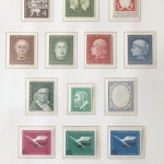 BRD / BUND 1949-1959 ungebrauchte Sammlung inkl. POSTHORN komplett!