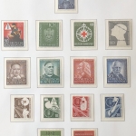 BRD / BUND 1949-1959 ungebrauchte Sammlung inkl. POSTHORN komplett!