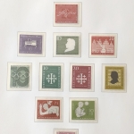 BRD / BUND 1949-1959 ungebrauchte Sammlung inkl. POSTHORN komplett!