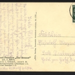 AK 6129 Lützelbach, Gasthof Pension zur Sonne, Brandau, 1936 gelaufen