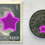 REICHSPFENNIG + BRIEFMARKE ADOLF HITLER - MIT HAKENKREUZ - DEUTSCHES REICH