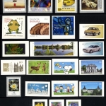 BRD / BUND 2018 selbstklebende Briefmarken postfrisch komplett
