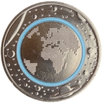 5 EURO 2016 F - Blauer Planet Erde - bankfrisch in Kapsel