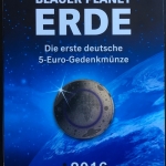 5 x 5 EURO 2016 ADFGJ - Blauer Planet Erde - im Folder