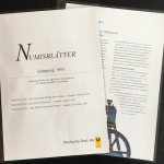 NUMISBLATT Jahresinhaltsverzeichnis + Beschreibungsblätter Numisblätter 1997