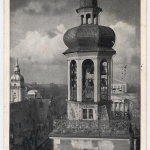 AK Darmstadt Glockenspiel - Freiballon Meisterschaft SST - gelaufen 1935