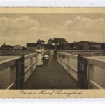AK Ostseebad NIENDORF Landungsbrücke - gelaufen 1909