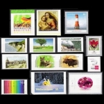 BRD / BUND 2012 selbstklebende Briefmarken postfrisch komplett