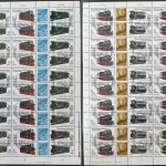 DDR, MiNr. 2629-2632 DV DWD Bogen Zusammendrucke gestempelt Druckvermerk