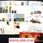 BUND BRD Jahrgang gestempelt EVST Weiden => Aussuchen 2002-2017, 2018, 2019