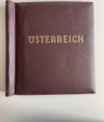 Schaubek Klemmbinder Leder & Leinen - rot / blau / beige / schwarz => Aussuchen!