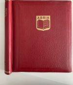 ABRIA Klemmbinder Leder Rot ==> Aussuchen!