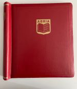 ABRIA Klemmbinder Leder Rot ==> Aussuchen!