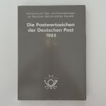 DDR Jahrbuch Die Postwertzeichen der ehemaligen DDR 1984-1990 => Aussuchen