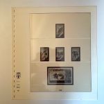 20 x Lindner-T Blankoblätter ohne Einlagen 1, 2, 3, 4, 5, 6 Streifen > Aussuchen