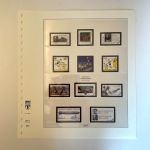 20 x Lindner-T Blankoblätter ohne Einlagen 1, 2, 3, 4, 5, 6 Streifen > Aussuchen