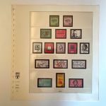 20 x Lindner-T Blankoblätter ohne Einlagen 1, 2, 3, 4, 5, 6 Streifen > Aussuchen