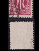 Bizone / AM-Post 30 a Az gestempelt - echt geprüft Wehner BPP => Aussuchen!