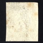 Großbritannien Nr. 1 gestempelt B-A - One Penny Black - vollrandig, erste Briefmarke der Welt