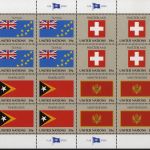 UNO New York Flaggen Kleinbogen 1980-2007 Zusammendrucke ==> Aussuchen!