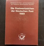 DDR Jahrbuch Die Postwertzeichen der ehemaligen DDR 1984-1990 => Aussuchen