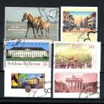 BRD / BUND selbstklebende Briefmarken 2007-2022 gestempelt komplett - AUSSUCHEN
