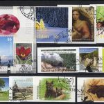 BRD / BUND selbstklebende Briefmarken 2007-2022 gestempelt komplett - AUSSUCHEN