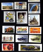 BRD / BUND selbstklebende Briefmarken 2007-2022 gestempelt komplett - AUSSUCHEN