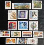 BRD / BUND selbstklebende Briefmarken 2007-2022 gestempelt komplett - AUSSUCHEN