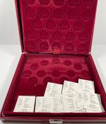 Münzkassette Österreich für Silber-Gedenkmünzen 25/50/100 Schilling